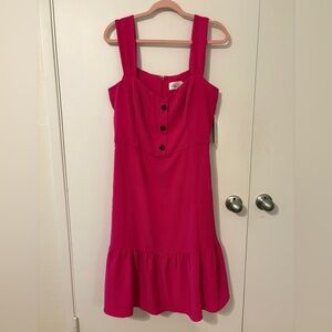 Eliza J Pink Midi Dress